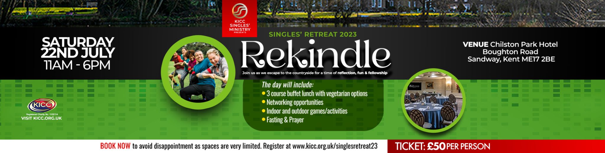 SINGLES RETREAT 2023 Kingsway International Christian Centre