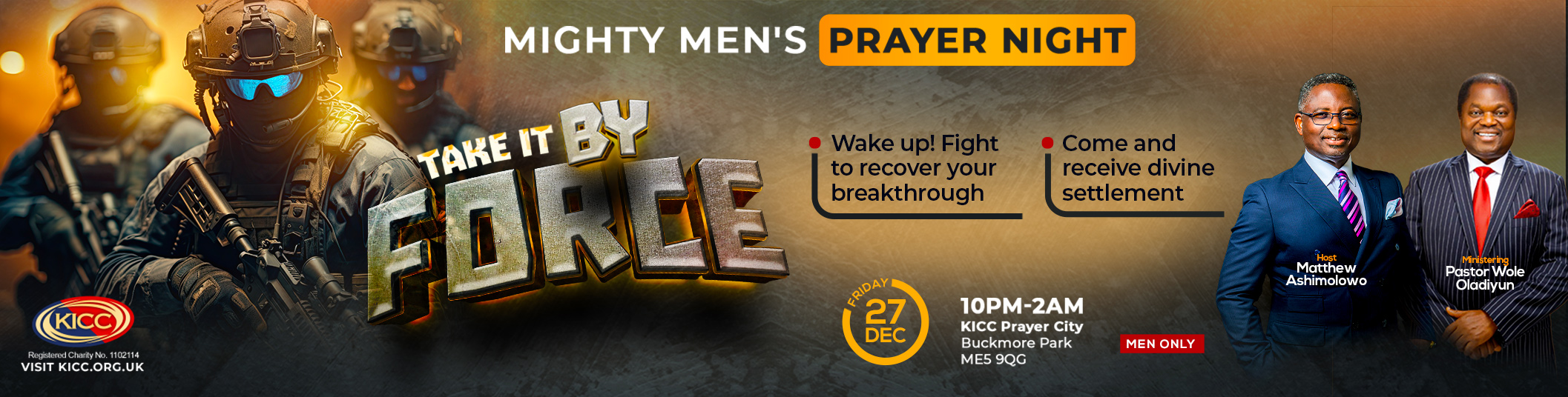 Mighty Men Prayer Night