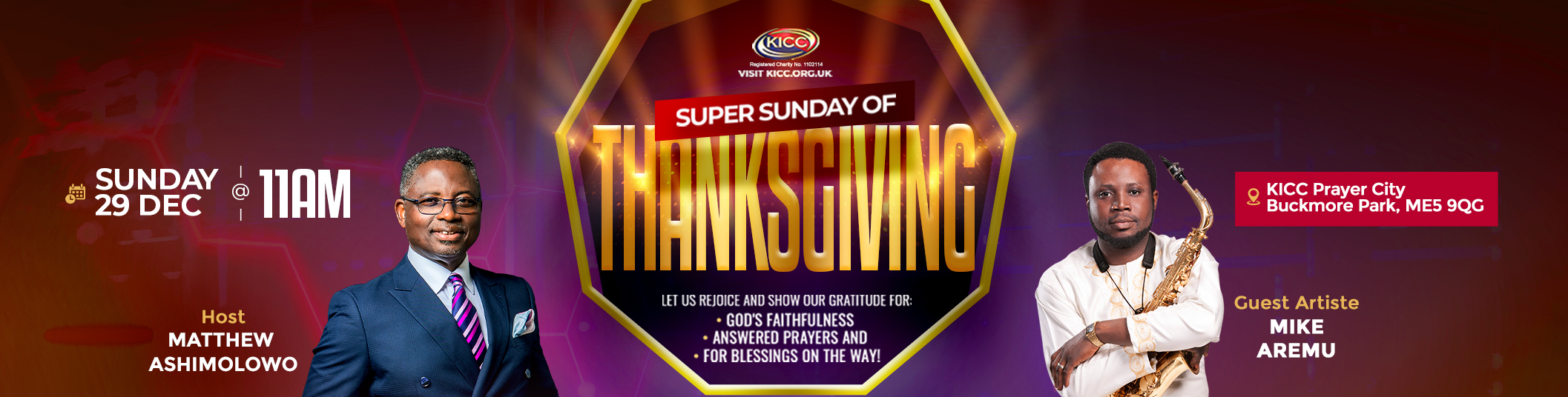 Super Sunday of Thanksgiving